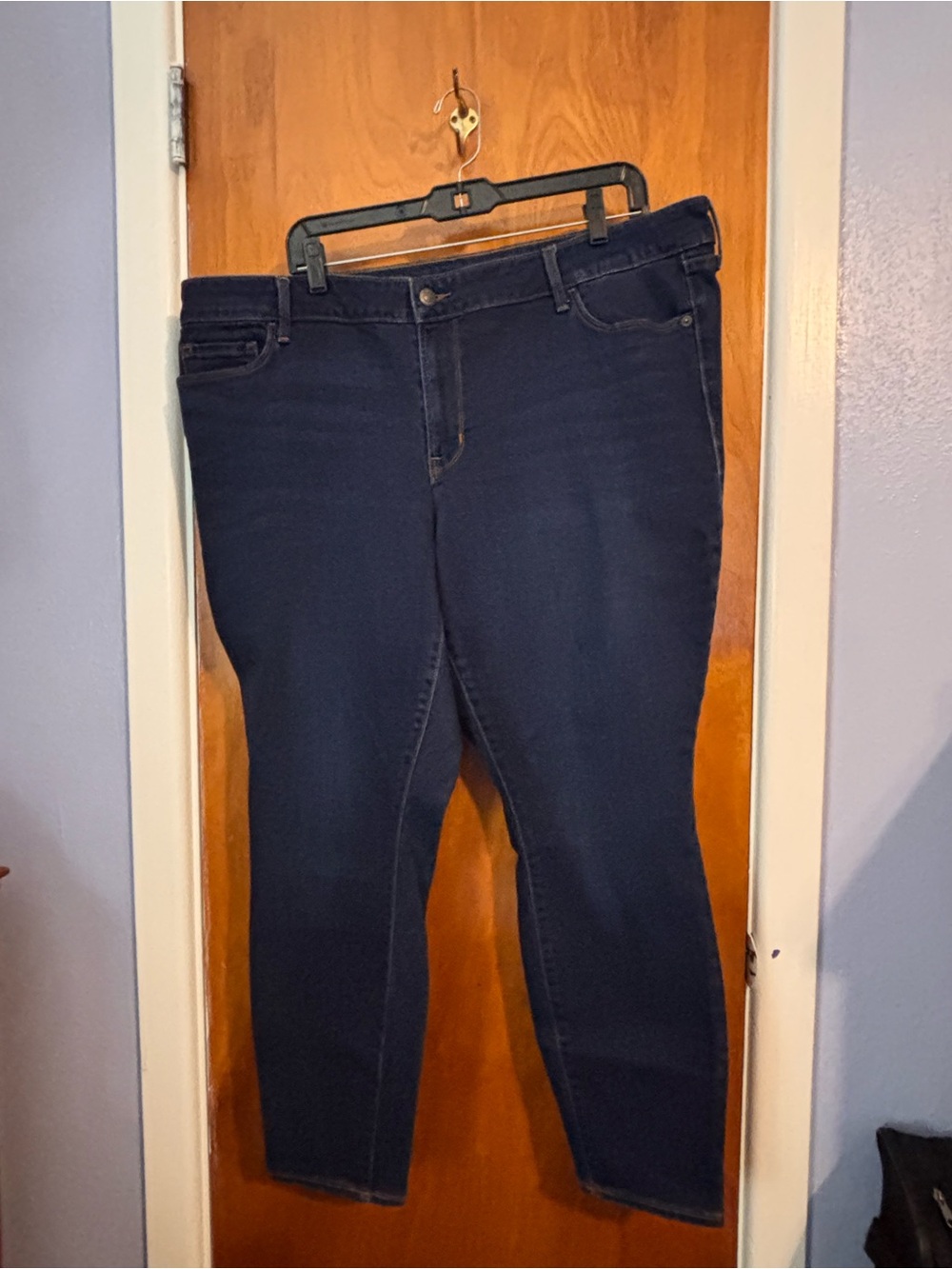 Old Navy Women’s Dark Blue Stretch Slim Jeans